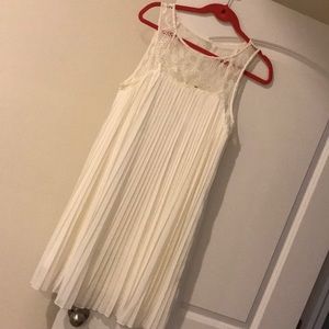 Anthropologie White Dress